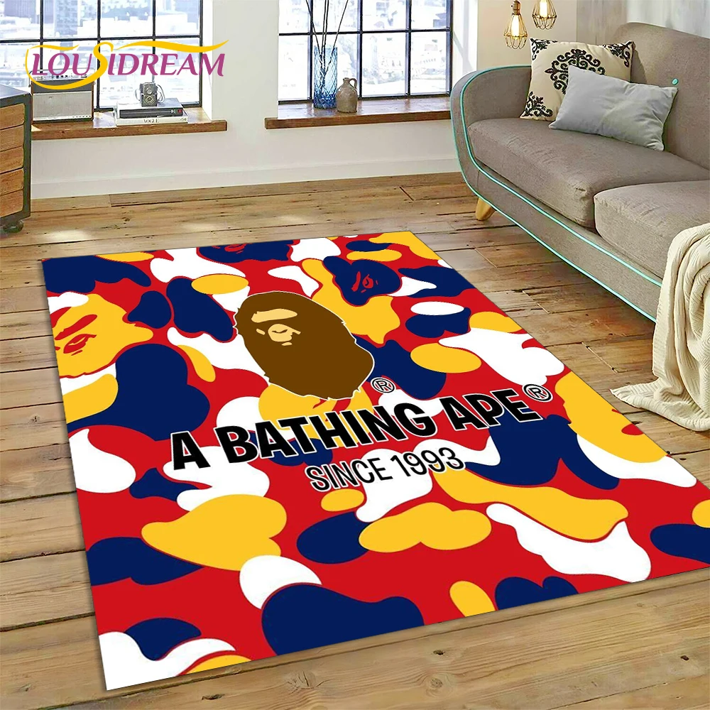 Commercial Printing Services - 3D 인쇄 B-BAPE 패션 카펫 러그