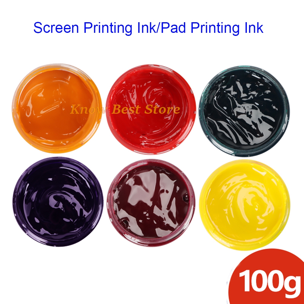 100g 스크린 인쇄용 유성 잉크 패드 잉크 프린터 ( - Commercial Glass Printing 리뷰 및 가격