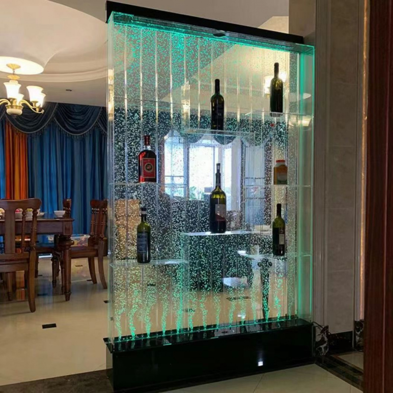 맞춤 제작 실내 상업용 파티션 와인 진열대 벽면 인쇄  - Commercial Glass Printing 리뷰 및 가격