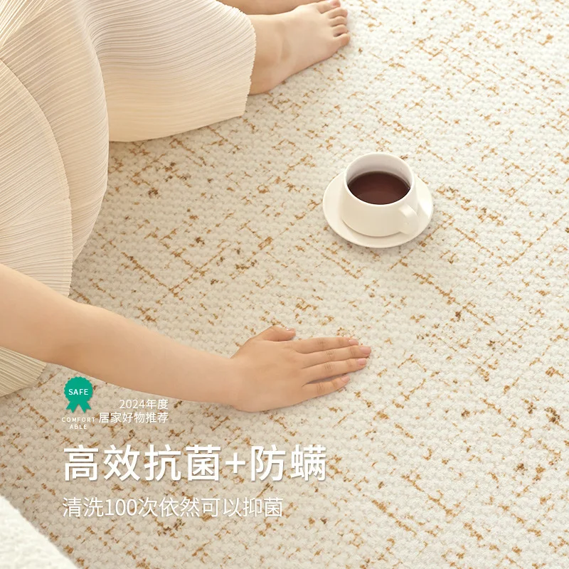 솔리드 컬러 거실 카펫, 면 린넨 소재, 방수 및 오염 - Commercial Printing Services 리뷰 및 가격