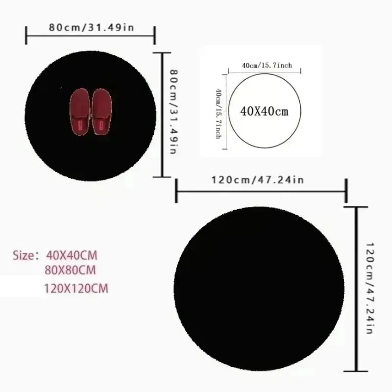 귀여운 토끼 곰 케이크 프린트 라운드 러그 부드러운 미 - Commercial Printing Services 리뷰 및 가격