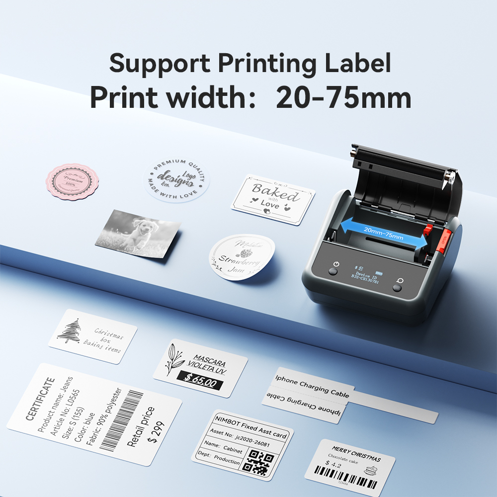 Niimbot B3S 무선 라벨 프린터 모바일 iOS  - Commercial Label Printing Machine 리뷰 및 가격