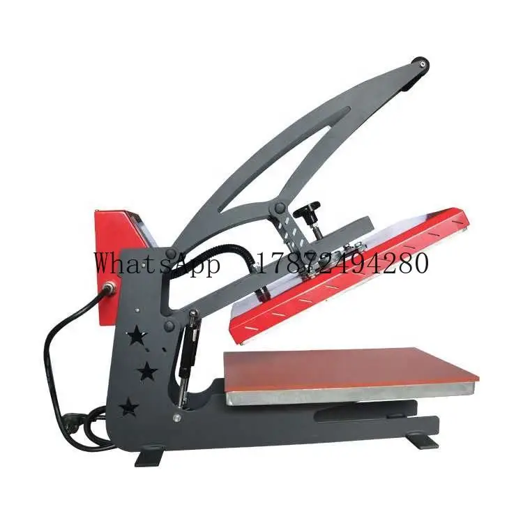 수동 고압 열 프레스 기계, 티셔츠 원단 의류 인쇄용  - Commercial Printing Machine For Shirts 리뷰 및 가격