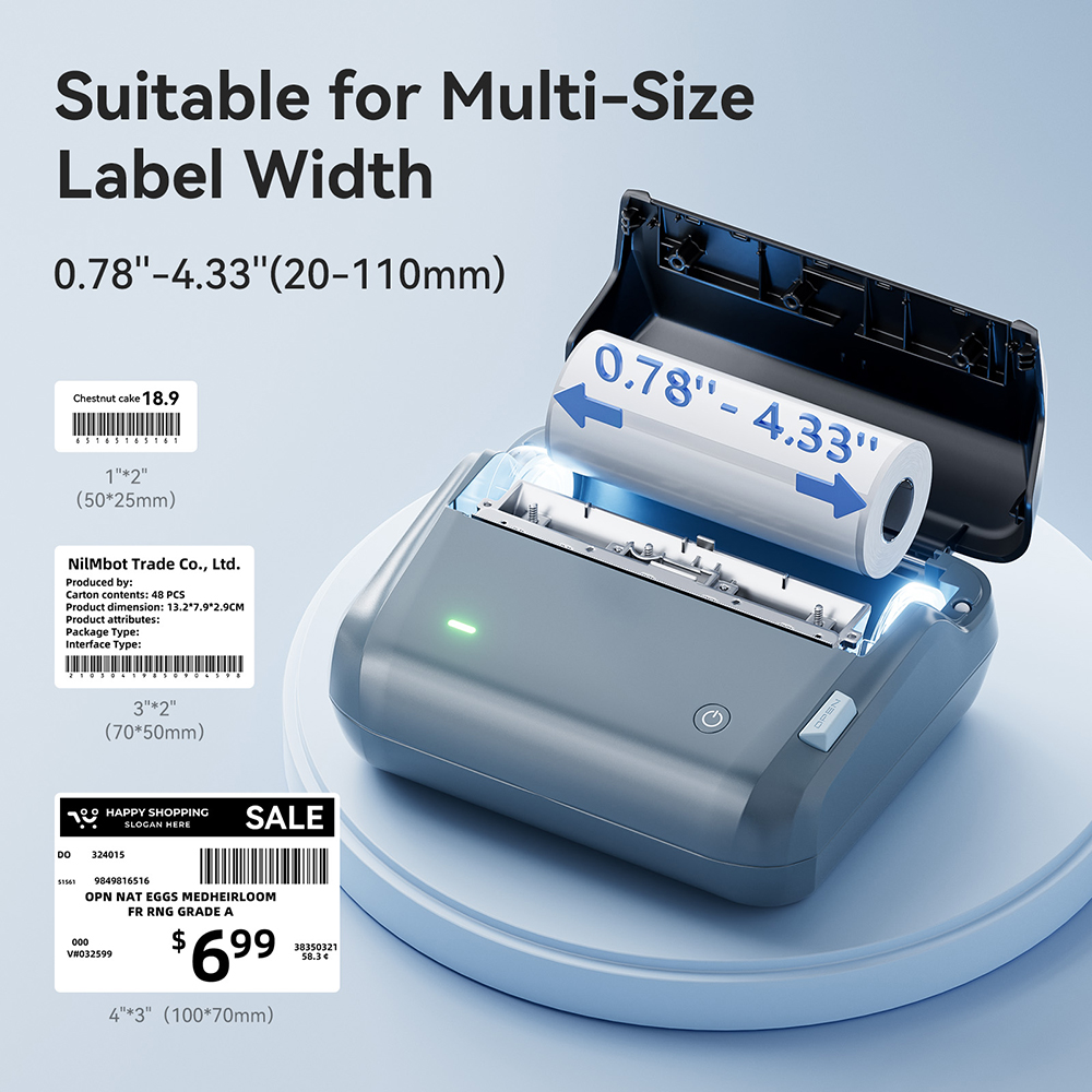 Niimbot B4 열 라벨 프린터 바코드 가격 태그  - Commercial Printing Machine Price 리뷰 및 가격
