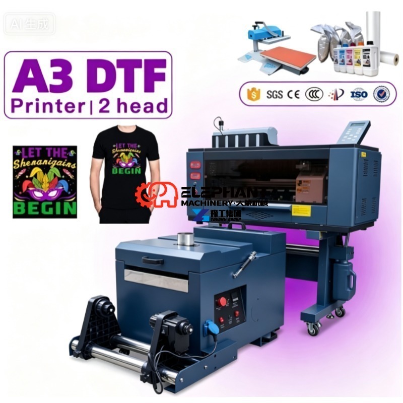 상업용 DTF PET 필름 프린터, 열 프레스 기계,  - Commercial Printing Machine For Shirts 리뷰 및 가격