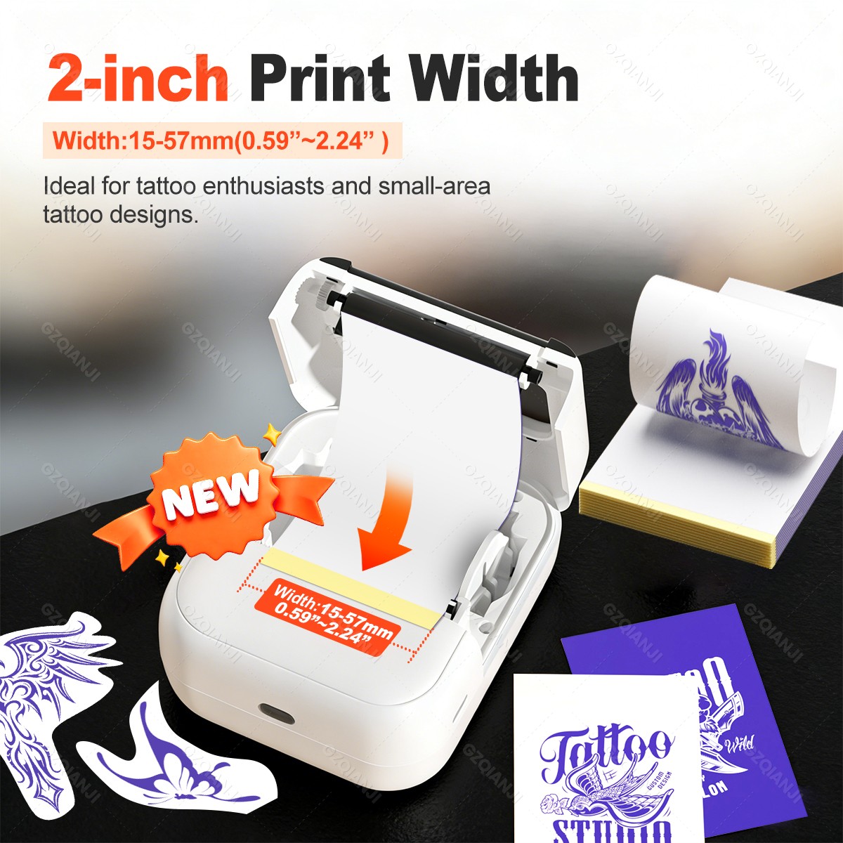 미니 열전사 프린터 57mm 무선 포켓 타투 프린터 휴 - Commercial Printing Network 리뷰 및 가격