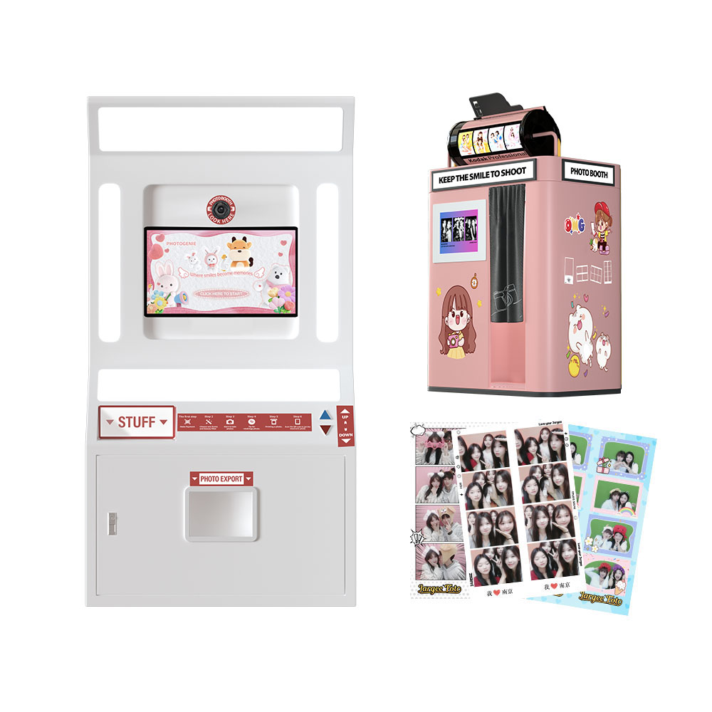셀프 서비스 사진 부스 터치스크린 즉석 인화 사진 부스 - Commercial Printing Services 리뷰 및 가격