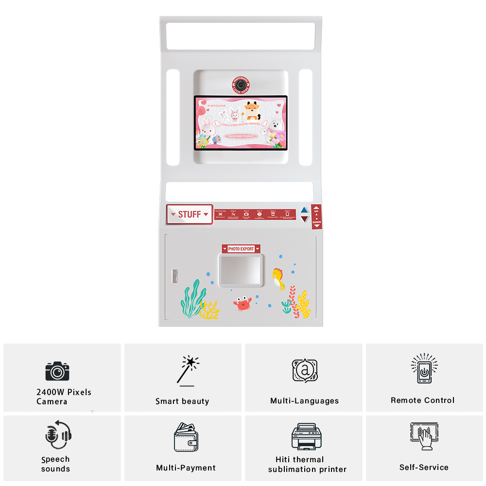 셀프 서비스 사진 부스 터치스크린 즉석 인화 사진 부스 - Commercial Printing Services 리뷰 및 가격